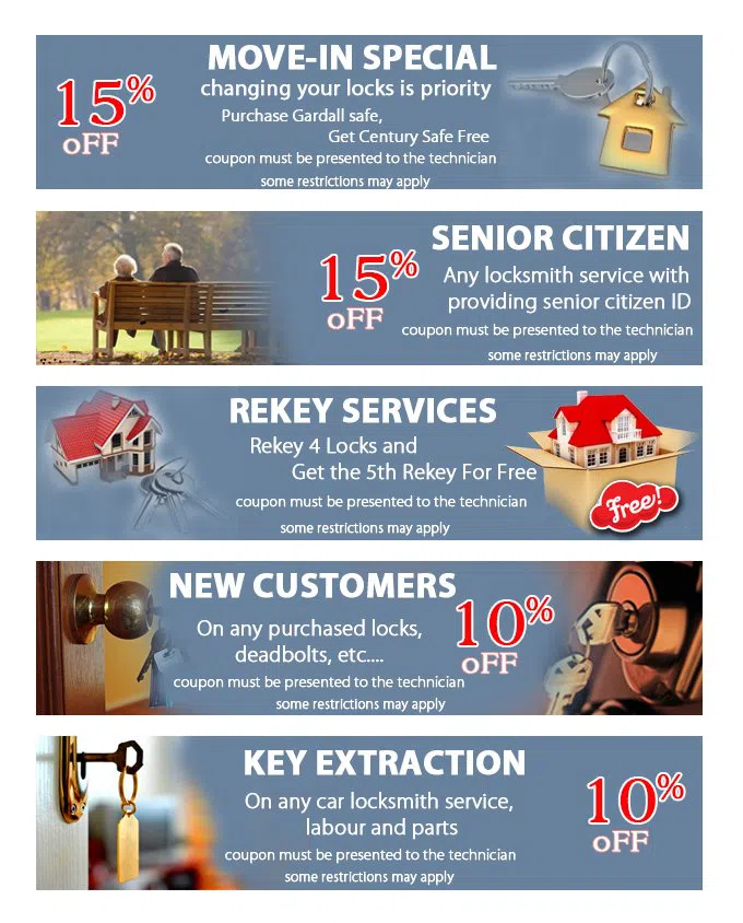 Locksmith Store San Diego, CA 619-213-1553 - coupon21-set-five